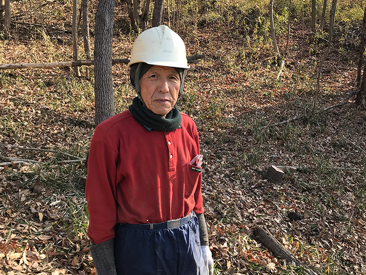 しいたけやのおじさん